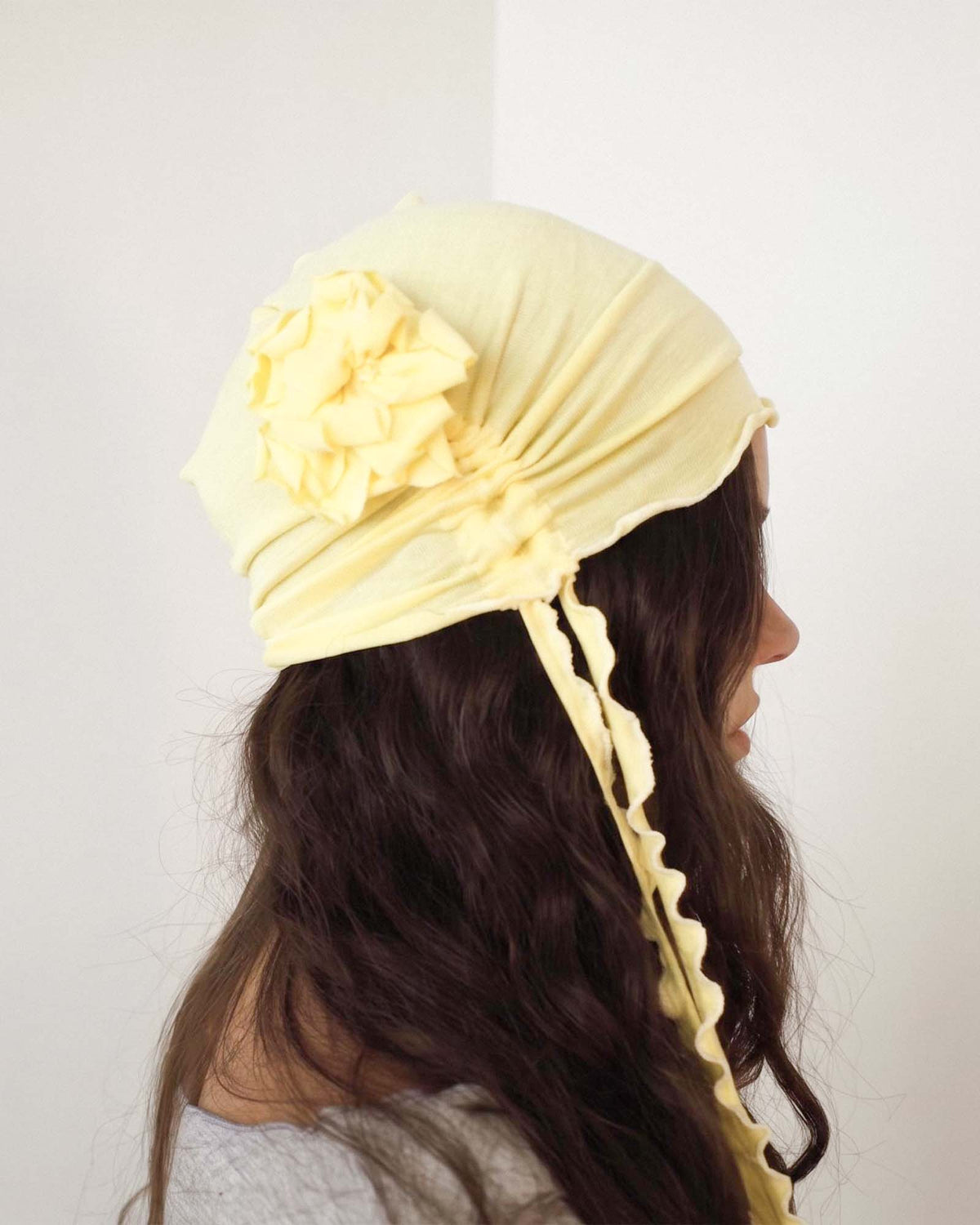 LOLA BEANIE IN YELLOW