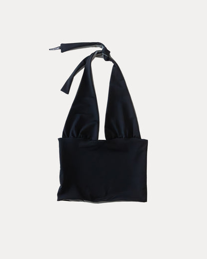 333 HALTER REVERSIBLE IN BLACK/GREY