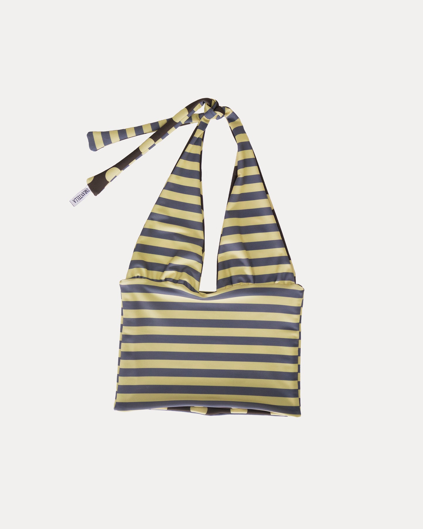 333 HALTER REVERSIBLE IN POLKA/STRIPES