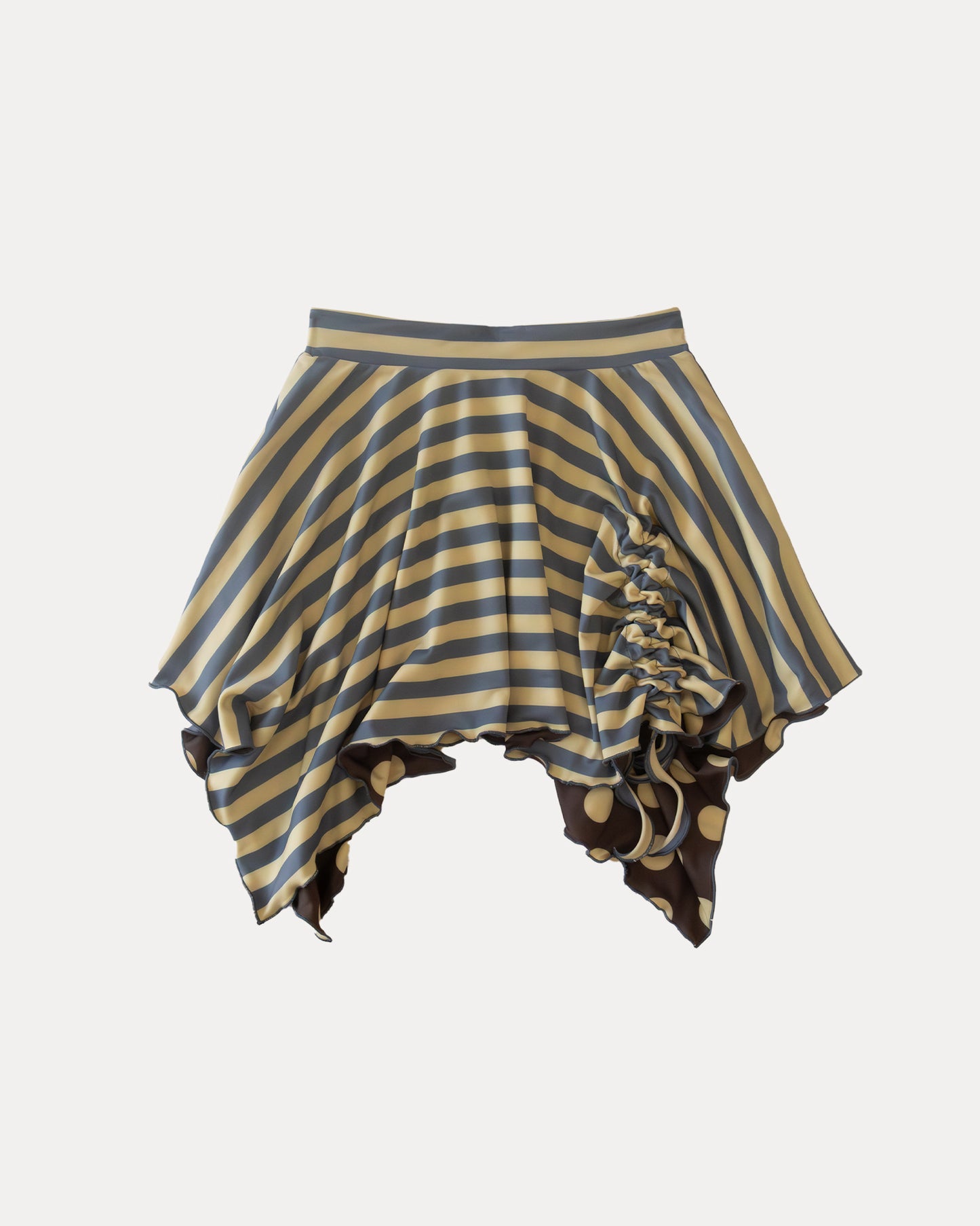 MINI NIMARA REVERSIBLE IN POLKA/STRIPES