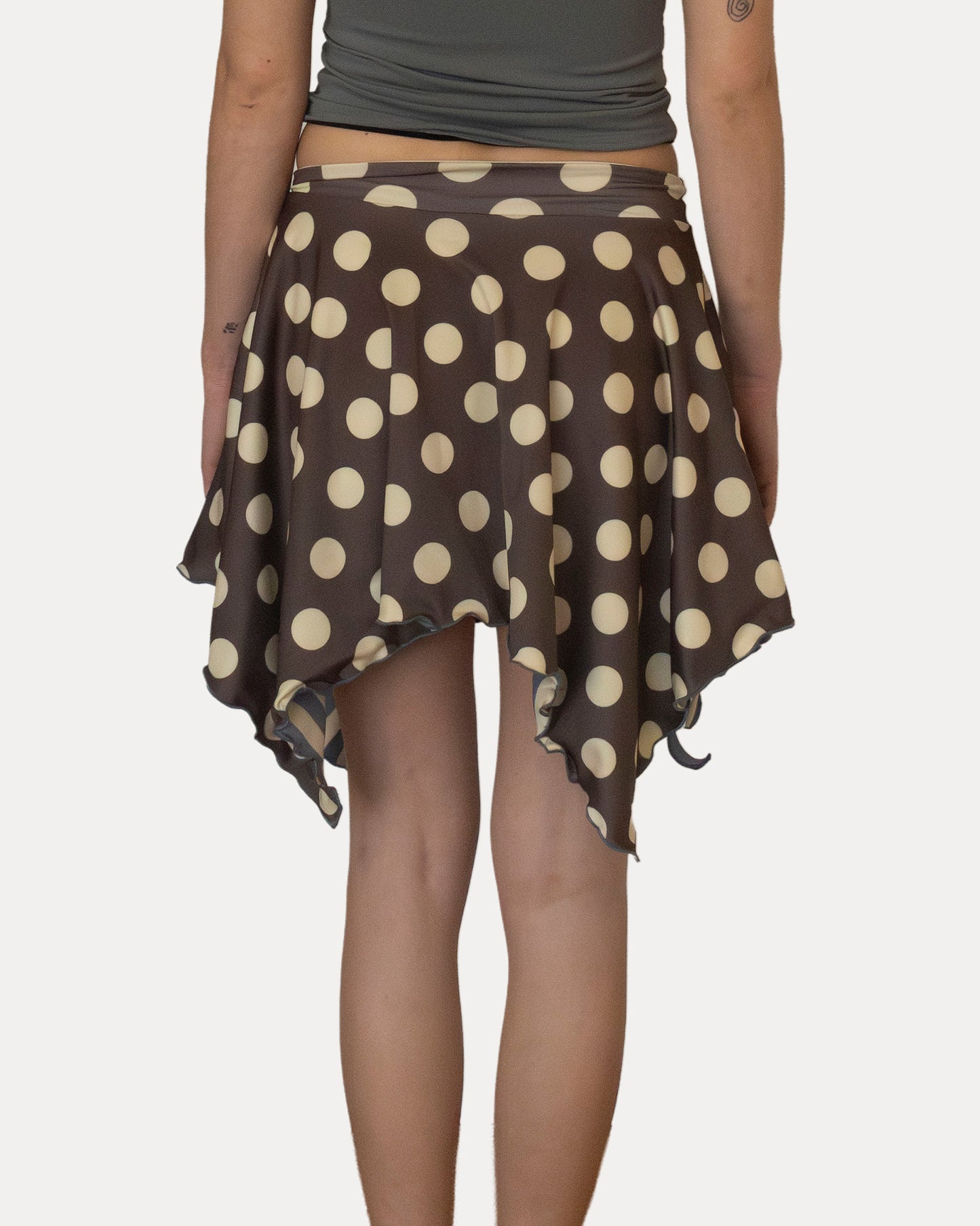 MINI NIMARA REVERSIBLE IN POLKA/STRIPES