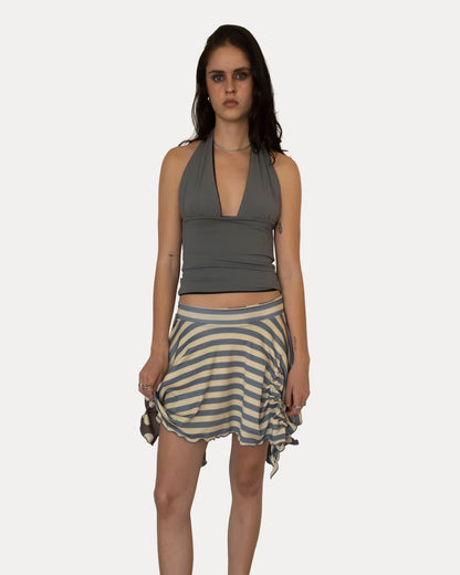 MINI NIMARA REVERSIBLE IN POLKA/STRIPES