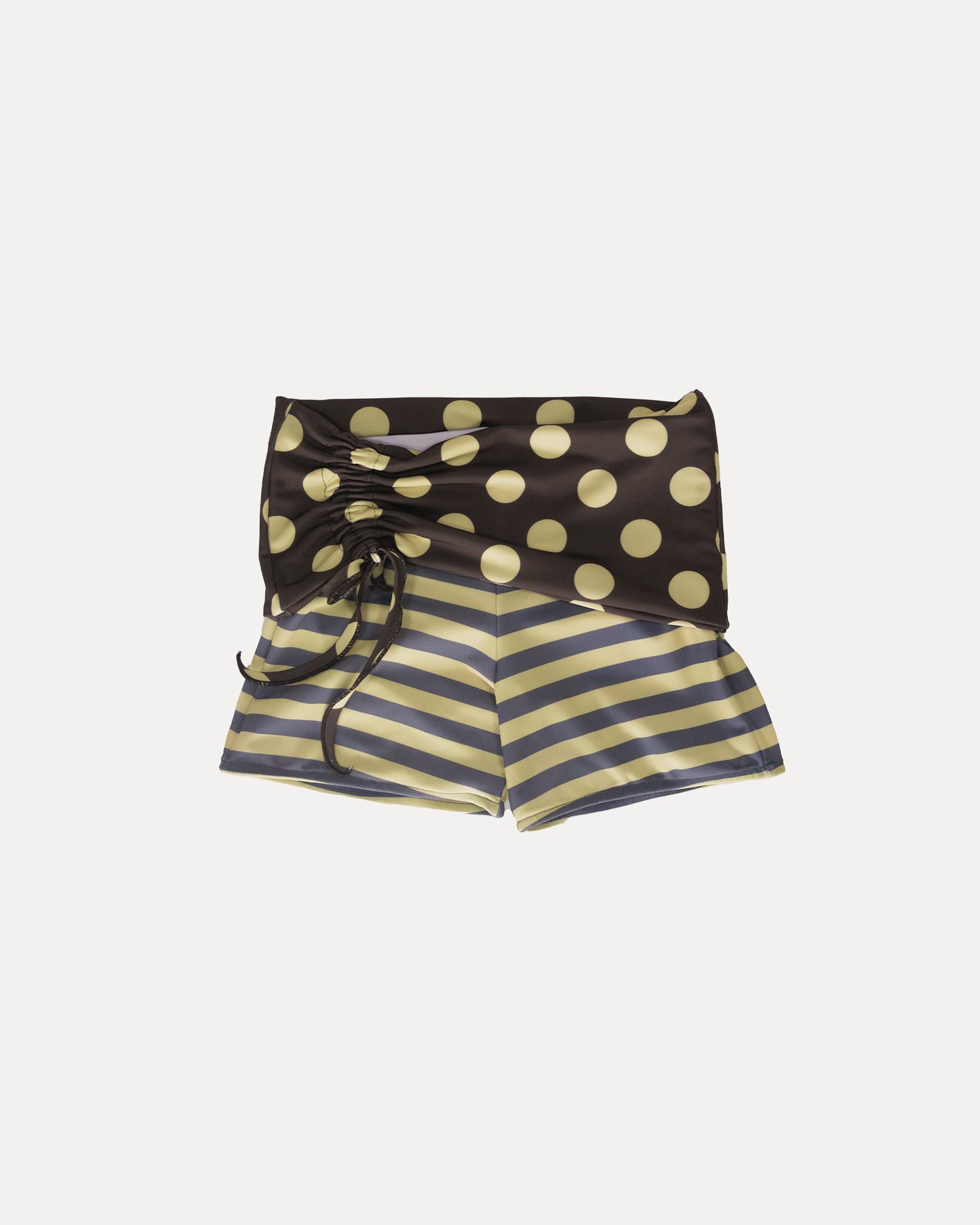 333 SHORTS IN POLKA/STRIPES