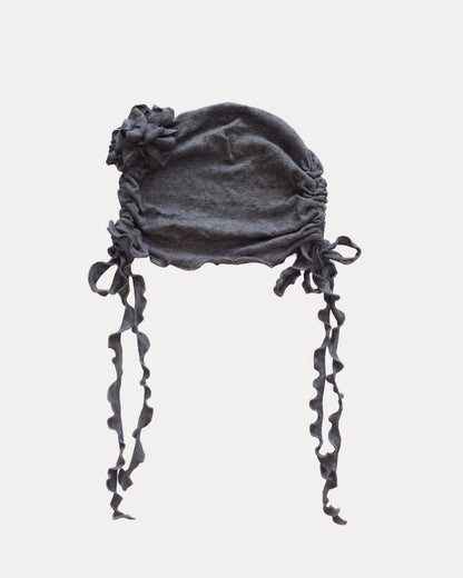 LOLA BEANIE IN CHARCOAL