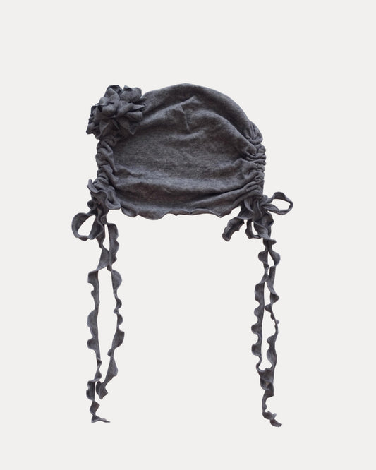 LOLA BEANIE IN CHARCOAL