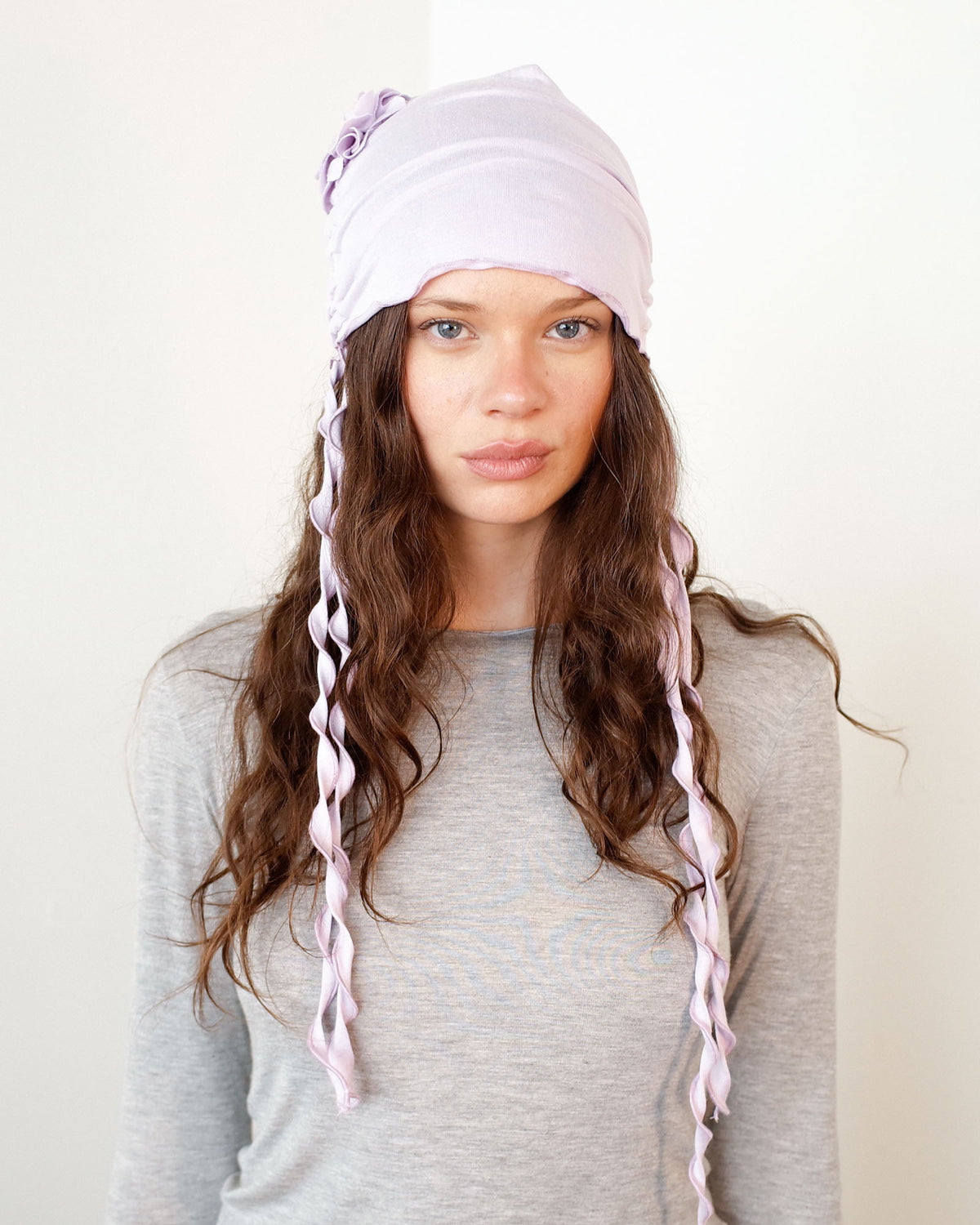 LOLA BEANIE IN LILAC