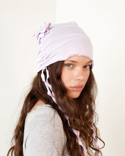 LOLA BEANIE IN LILAC