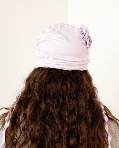 LOLA BEANIE IN LILAC