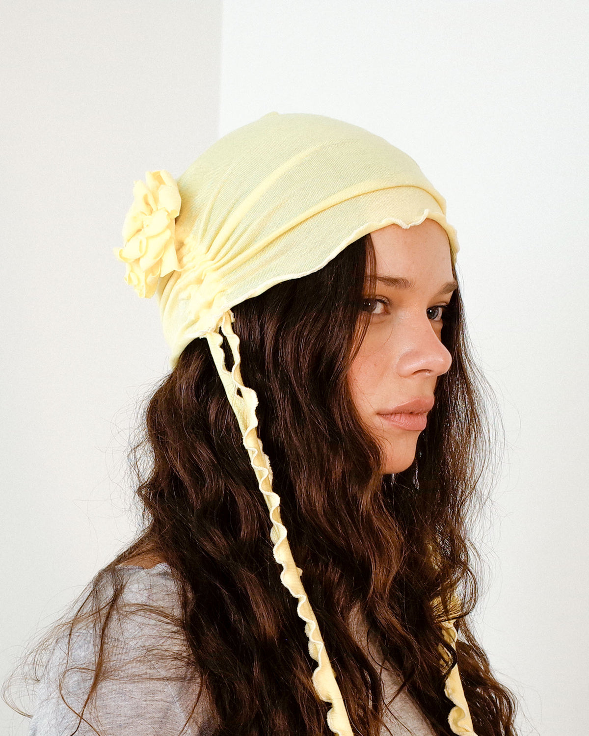 LOLA BEANIE IN YELLOW