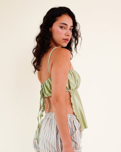 DANI TOP IN GREEN