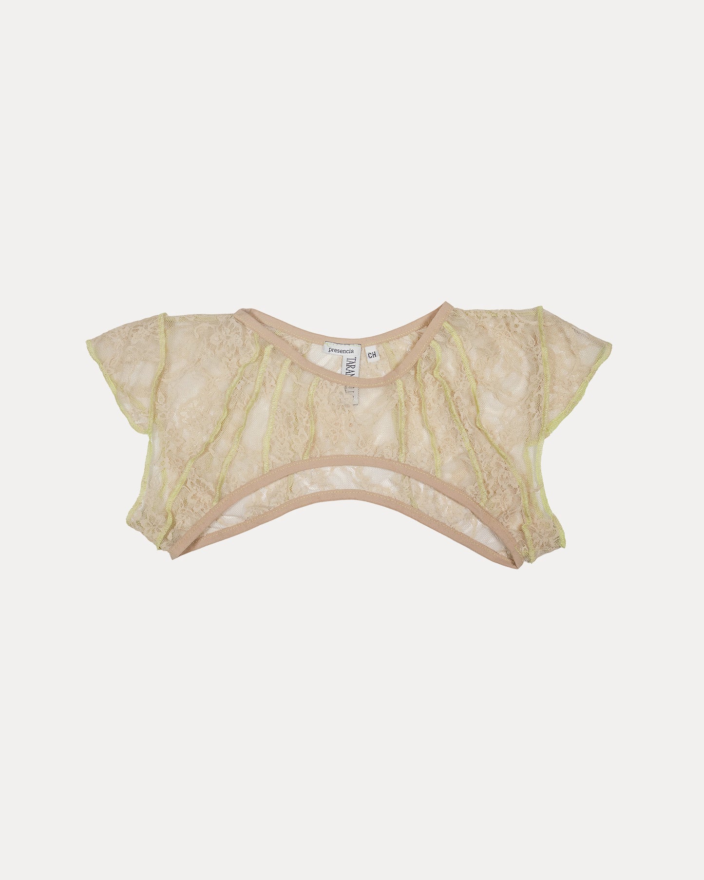 MINIMINI TOP IN BEIGE