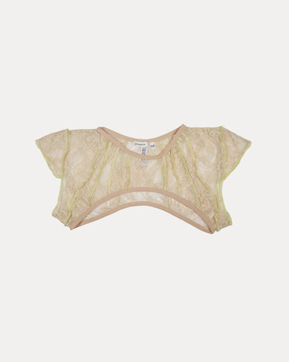 MINIMINI TOP IN BEIGE