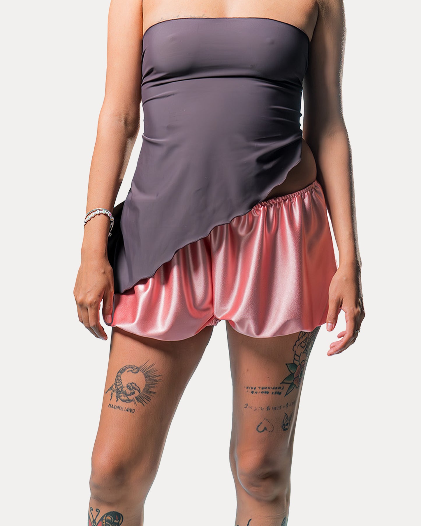 ELORA BLOOMERS IN SATIN LYCRA