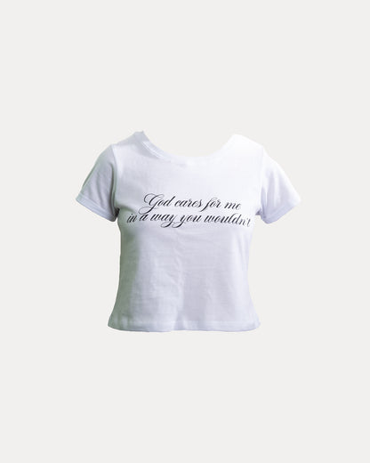 GOD CARES BABY TEE