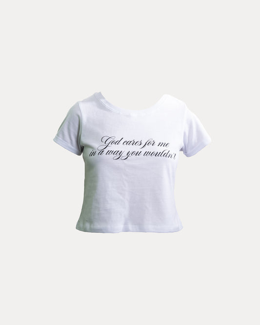 GOD CARES BABY TEE