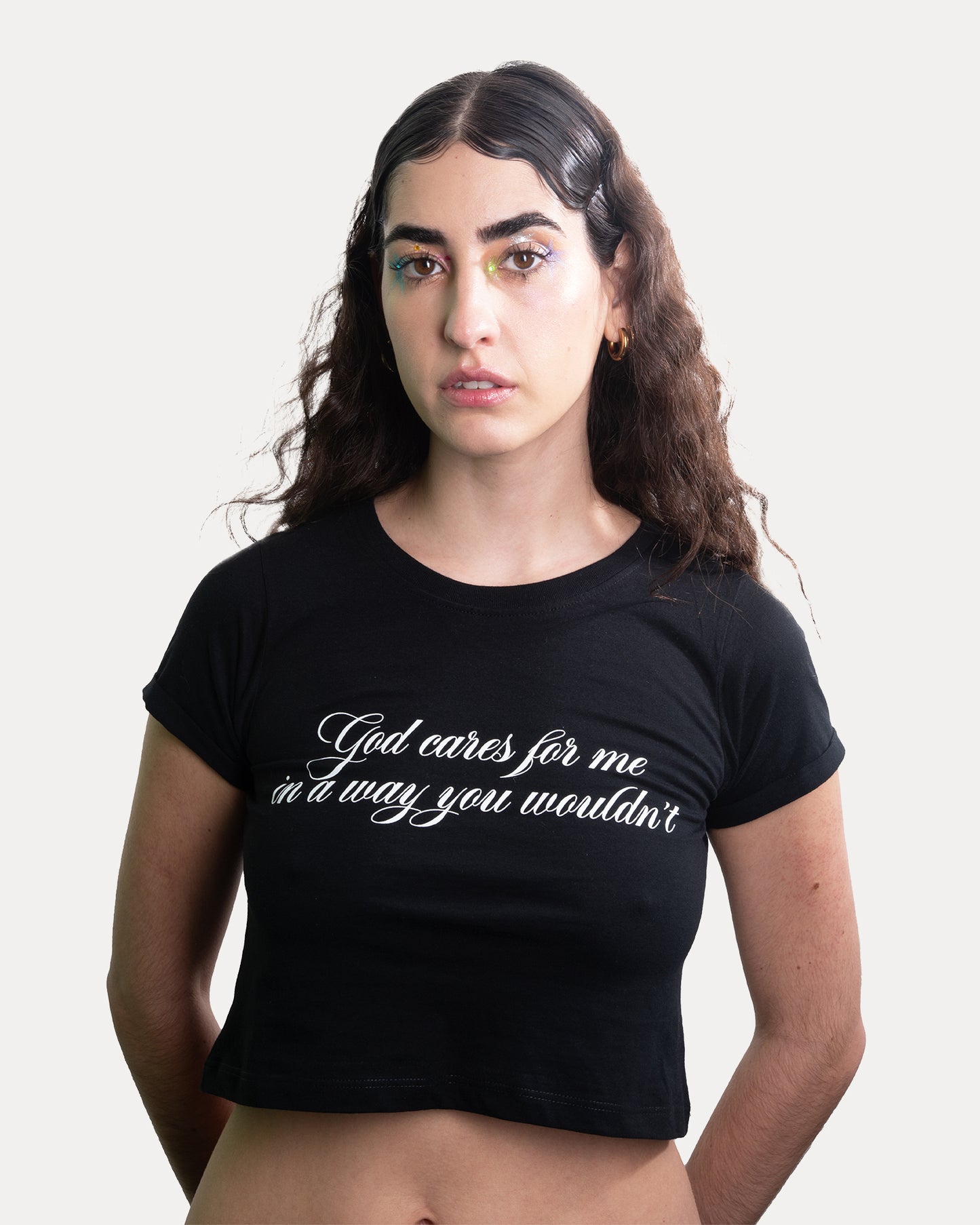 GOD CARES BABY TEE