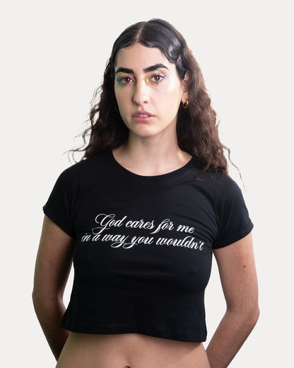GOD CARES BABY TEE