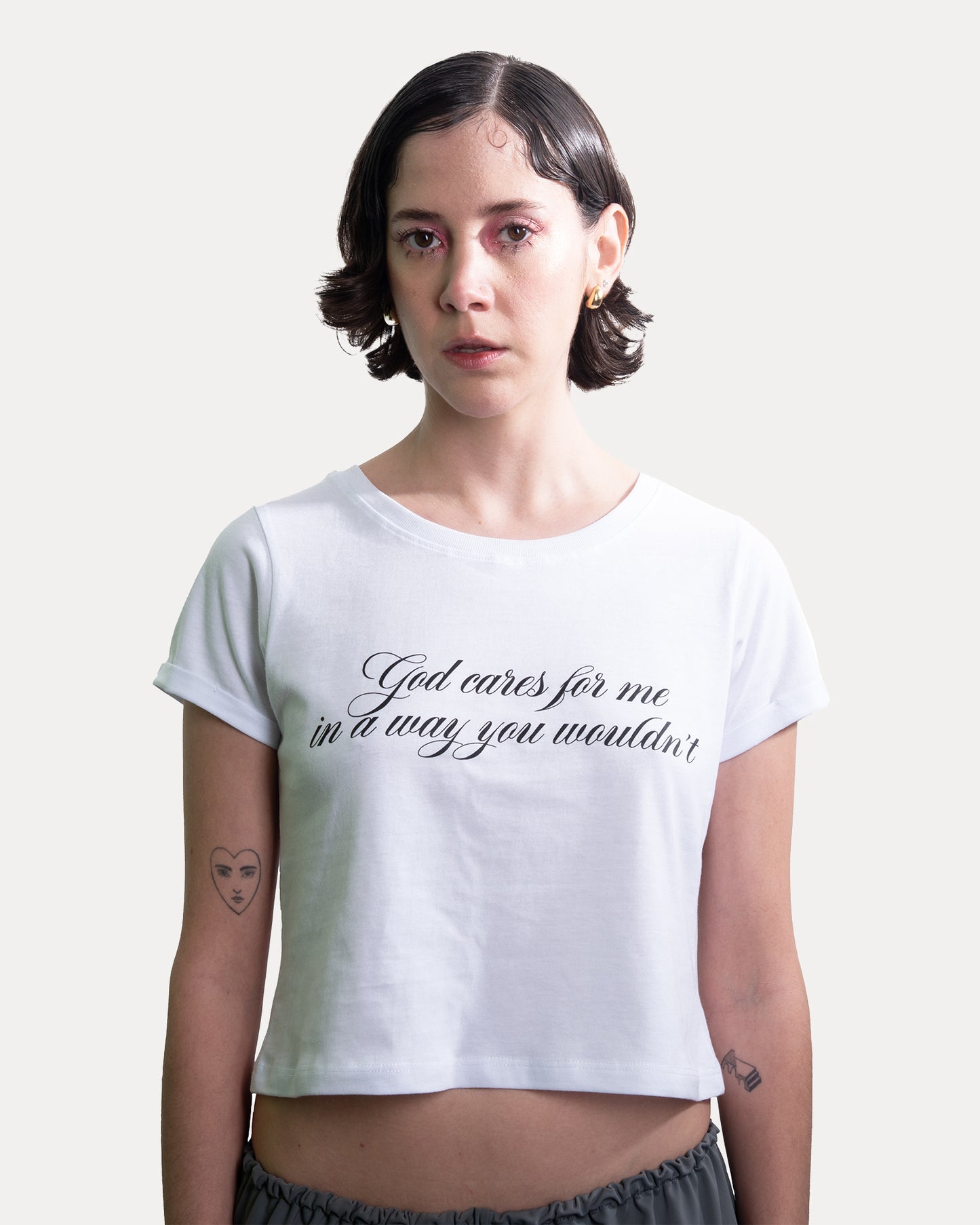 GOD CARES BABY TEE