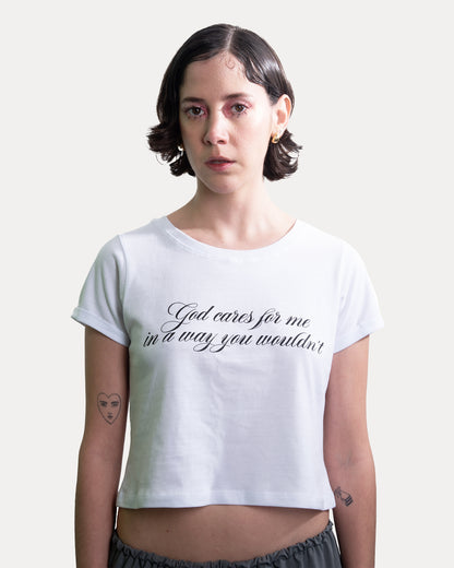 GOD CARES BABY TEE