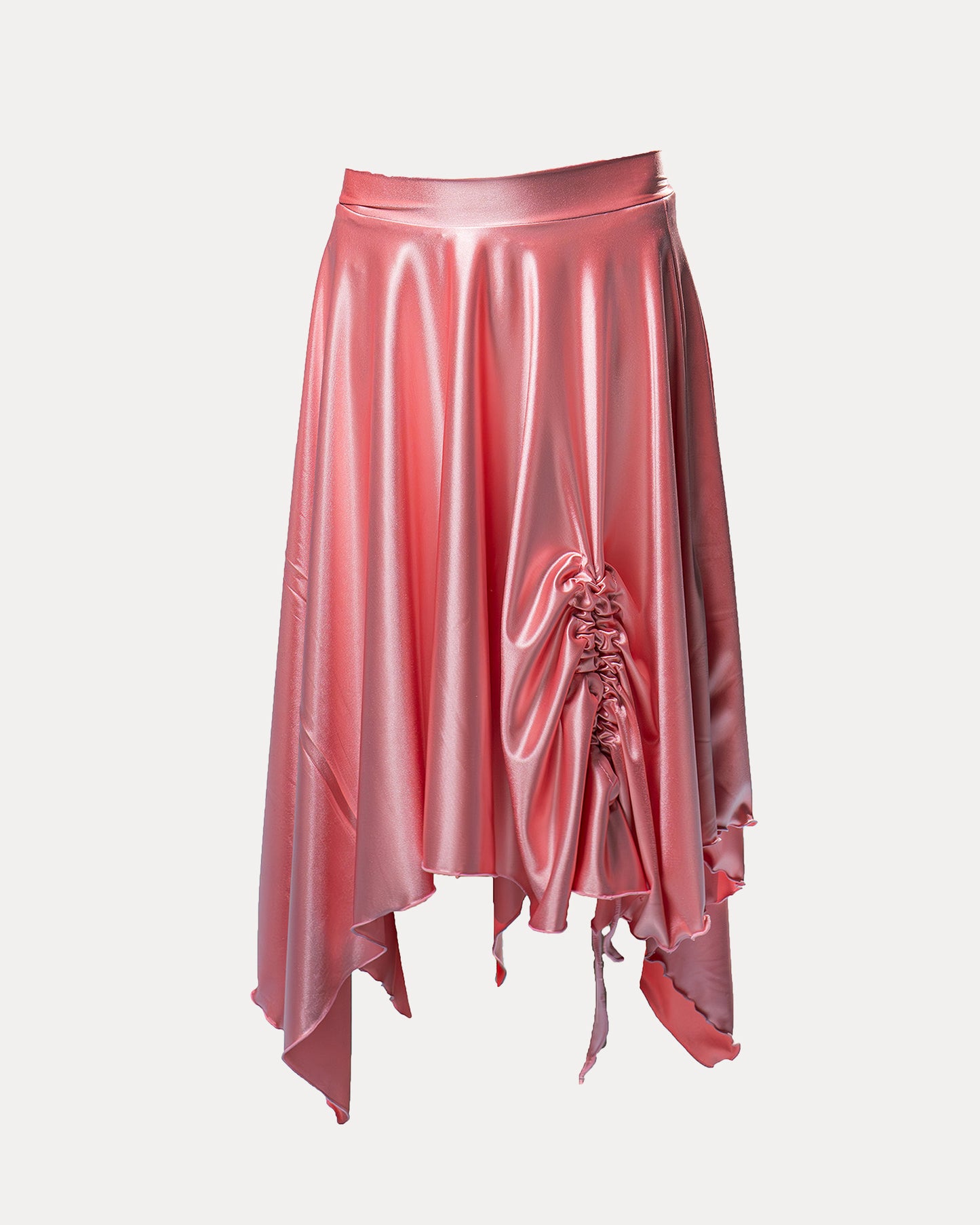 NIMARA SKIRT IN SATIN LYCRA