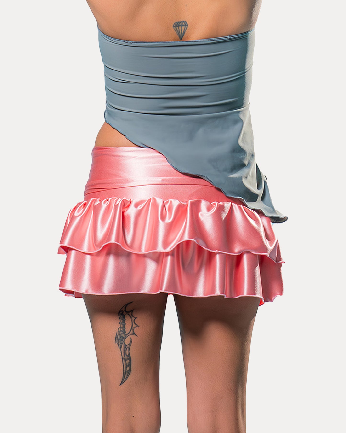 SERAPHINA MINI IN SATIN LYCRA