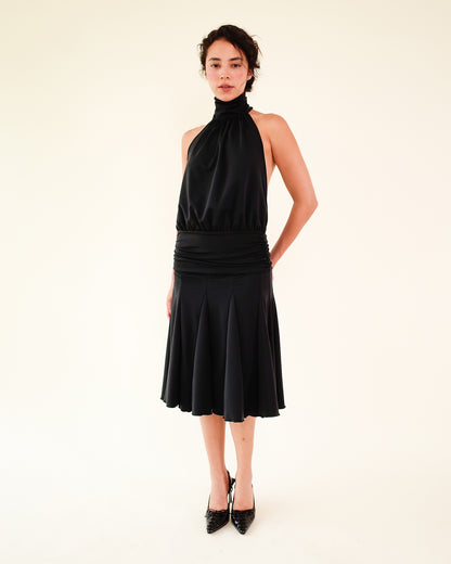 LORETTA DRESS IN BLACK