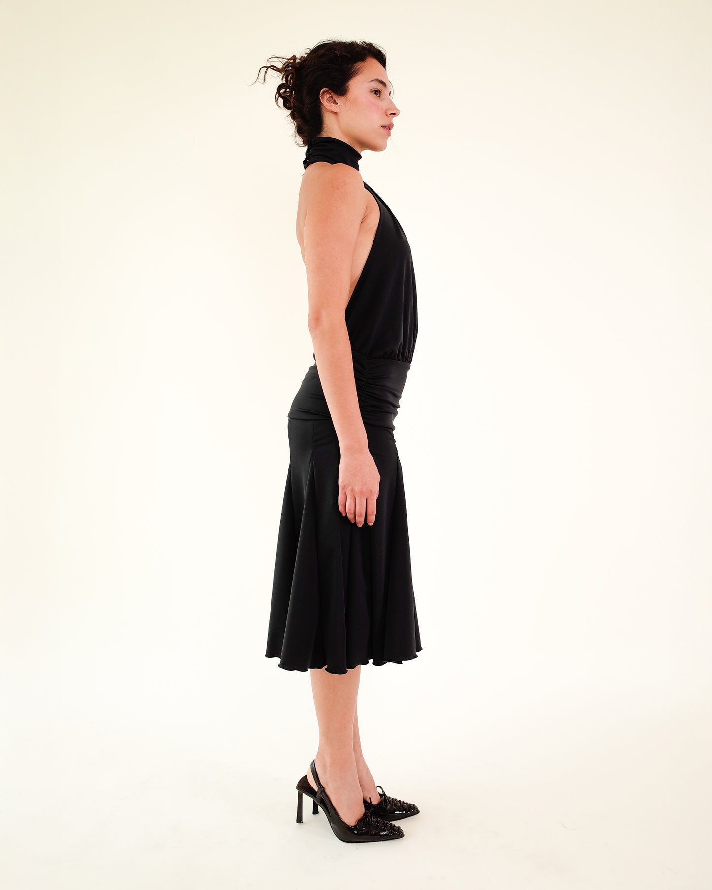 LORETTA DRESS IN BLACK