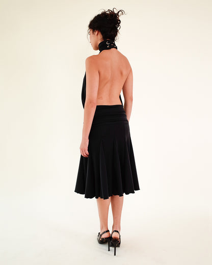 LORETTA DRESS IN BLACK