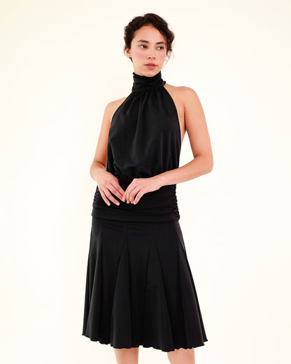 LORETTA DRESS IN BLACK
