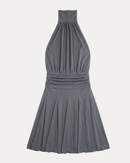 LORETTA DRESS IN GREY