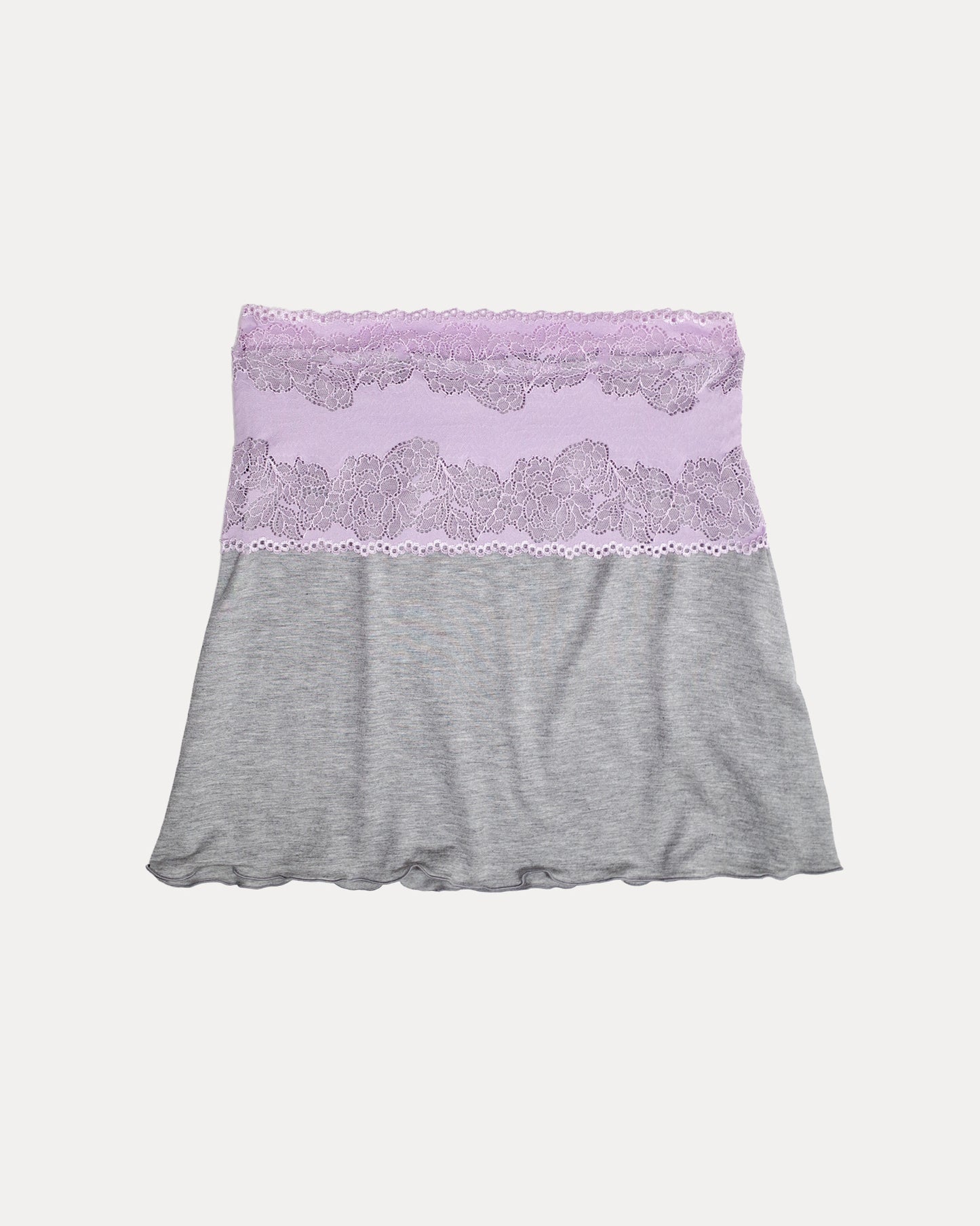 MOLLY SKIRT IN LILAC/GREY