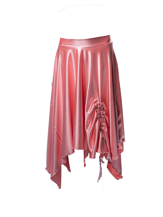 Nimara Skirt Satin Lycra